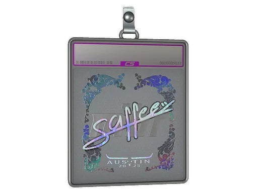 Sticker Slab | saffee (Holo) | Austin 2025
