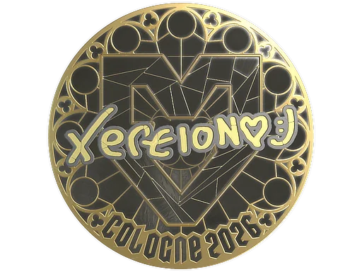 Sticker | xertioN (Gold) | Cologne 2026