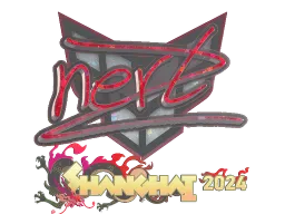 Sticker | NertZ (Glitter) | Shanghai 2024