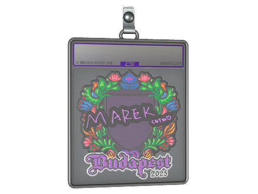 Sticker Slab | Marek (Embroidered) | Budapest 2025