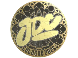 Sticker | JDC (Gold) | Cologne 2026