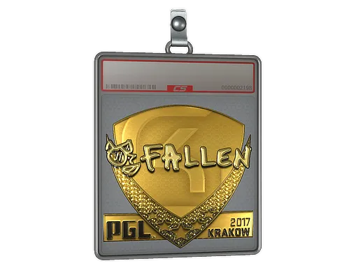 Sticker Slab | FalleN (Gold) | Krakow 2017