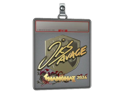 Sticker Slab | jks (Gold) | Shanghai 2024