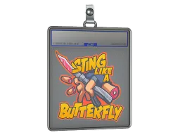 Sticker Slab | Sting Like A Butterfly