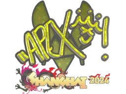 Sticker | apEX (Glitter) | Shanghai 2024
