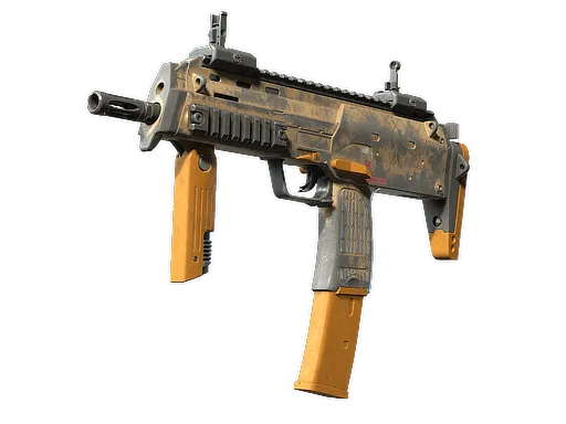 Souvenir MP7 | Short Ochre (Battle-Scarred)