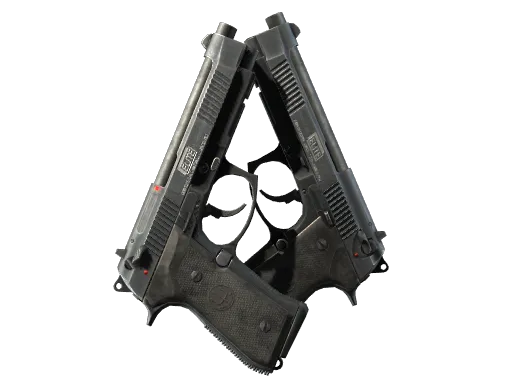 StatTrak™ Dual Berettas | Elite 1.6 (Minimal Wear)