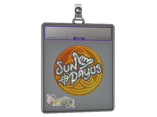 Sticker Slab | SunPayus (Glitter) | Paris 2023