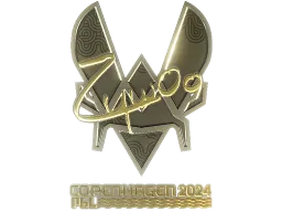 Sticker | ZywOo (Gold) | Copenhagen 2024
