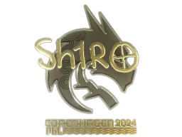Sticker | sh1ro (Gold) | Copenhagen 2024