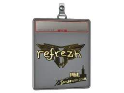 Sticker Slab | refrezh (Gold) | Stockholm 2021