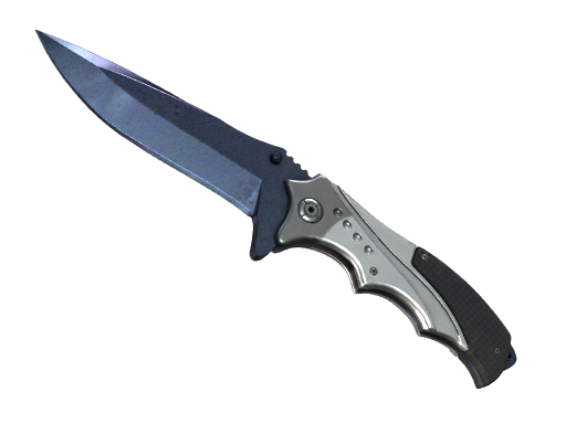 ★ StatTrak™ Nomad Knife | Blue Steel (Battle-Scarred)