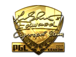 Sticker | Edward (Gold) | Krakow 2017
