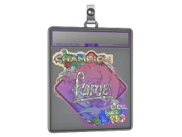 Sticker Slab | fame (Glitter, Champion) | Rio 2022