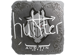 Sticker | huNter- (Foil) | Austin 2025
