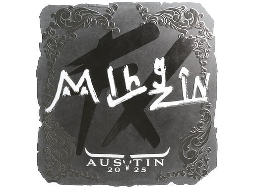 Sticker | mlhzin (Foil) | Austin 2025