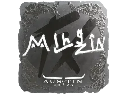 Sticker | mlhzin (Foil) | Austin 2025