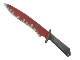 ★ StatTrak™ Classic Knife | Crimson Web (Battle-Scarred)