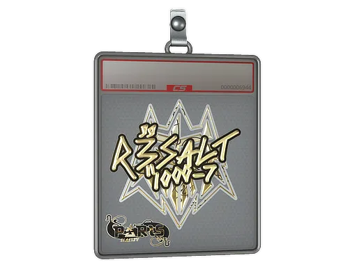 Sticker Slab | r3salt (Gold) | Paris 2023