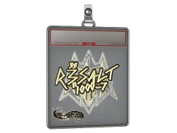 Sticker Slab | r3salt (Gold) | Paris 2023