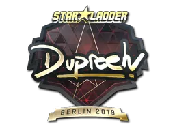 Sticker | dupreeh (Gold) | Berlin 2019