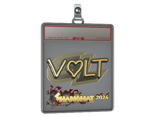 Sticker Slab | volt (Gold) | Shanghai 2024