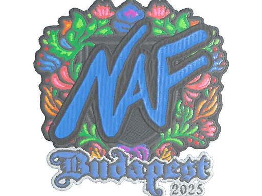 Sticker | NAF (Embroidered) | Budapest 2025
