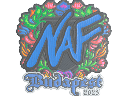 Sticker | NAF (Embroidered) | Budapest 2025