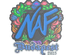 Sticker | NAF (Embroidered) | Budapest 2025