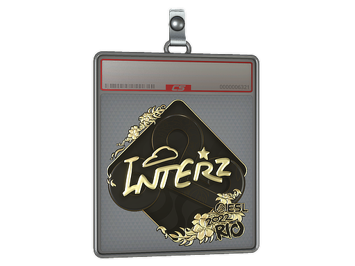 Sticker Slab | interz (Gold) | Rio 2022