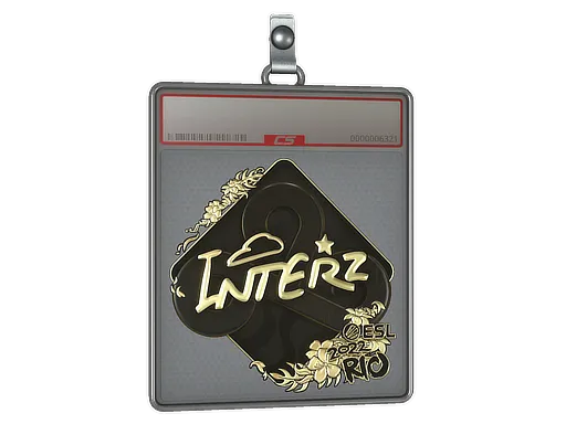 Sticker Slab | interz (Gold) | Rio 2022