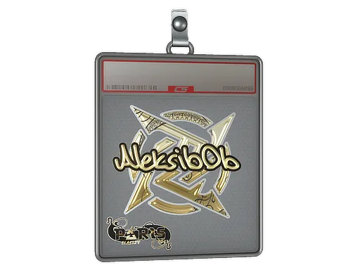 Sticker Slab | Aleksib (Gold) | Paris 2023