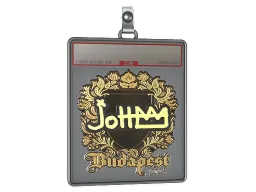 Sticker Slab | jottAAA (Gold) | Budapest 2025