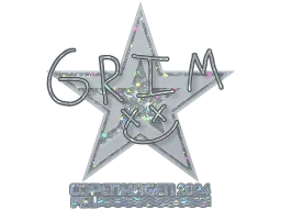 Sticker | Grim (Glitter) | Copenhagen 2024