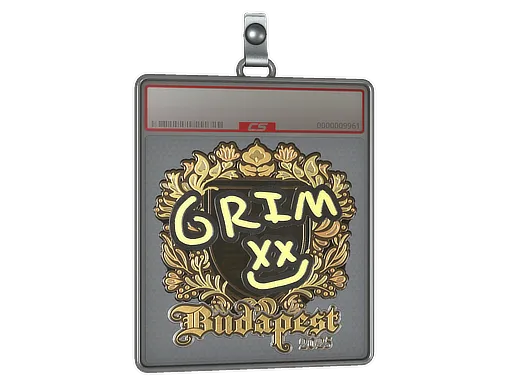Sticker Slab | Grim (Gold) | Budapest 2025