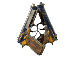 Dual Berettas | Marina (Battle-Scarred)