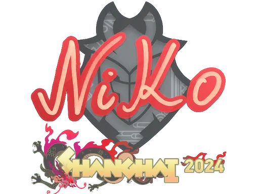 Sticker | NiKo | Shanghai 2024