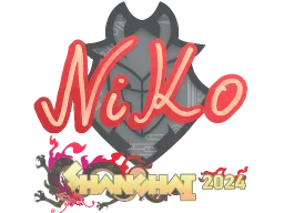 Sticker | NiKo | Shanghai 2024