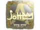 Sticker | jottAAA (Gold) | Austin 2025