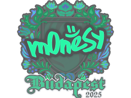 Sticker | m0NESY | Budapest 2025