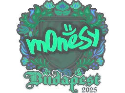 Sticker | m0NESY | Budapest 2025