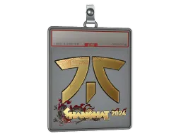 Sticker Slab | Fnatic (Gold) | Shanghai 2024