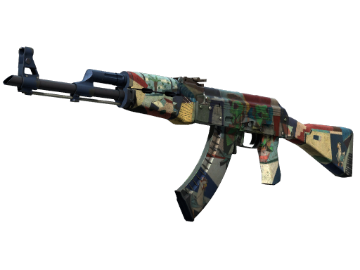 StatTrak™ AK-47 | Leet Museo (Battle-Scarred)