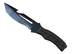 ★ StatTrak™ Survival Knife | Blue Steel (Field-Tested)