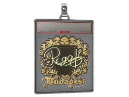 Sticker Slab | regali (Gold) | Budapest 2025