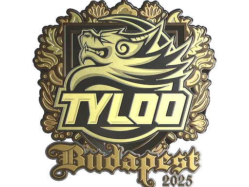 Sticker | TYLOO (Gold) | Budapest 2025