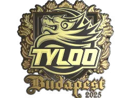 Sticker | TYLOO (Gold) | Budapest 2025