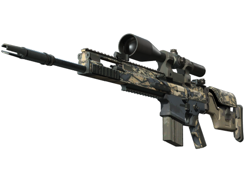 SCAR-20 | Stone Mosaico (Well-Worn)