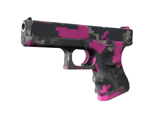 Glock-18 | Pink DDPAT CS2 skin