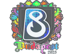 Sticker | B8 (Holo) | Budapest 2025